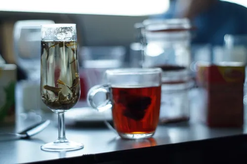 Experimenting with tea