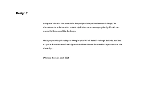 About design · 15
