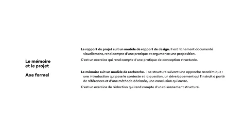 Le mémoire en DSAA · 6